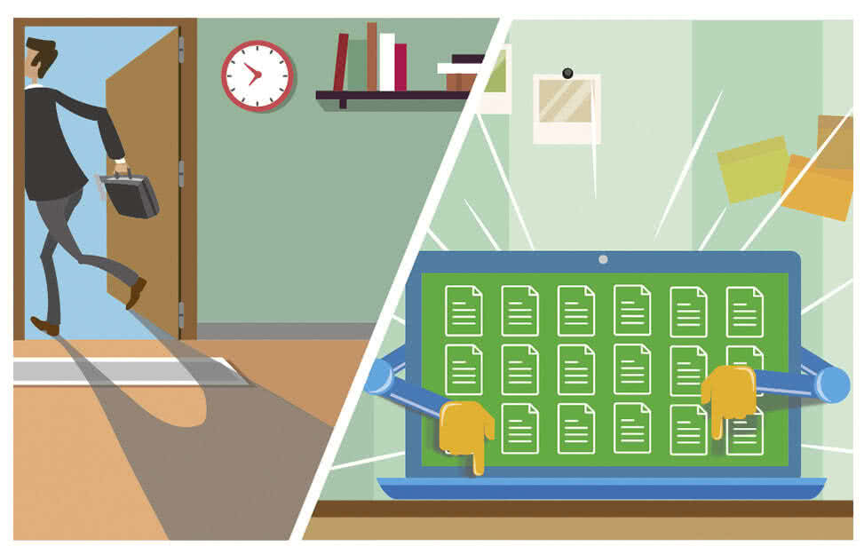 白天，你去上班，家裡的電腦也上班幫你自動留言